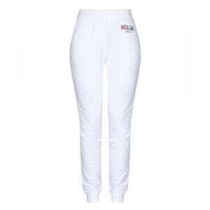 Moschino White Logo Joggers